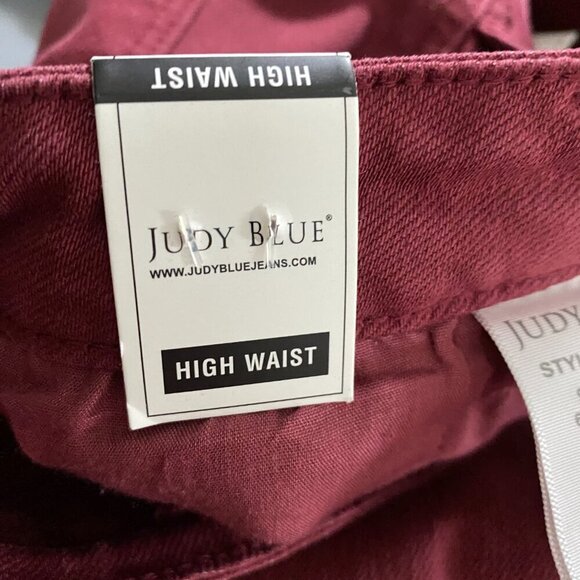 Judy Blue Belfast Jeans Size 13/31 High Rise Front Seam Straight NWT PT-2164 - Picture 12 of 14